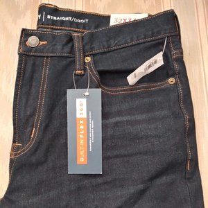 Old Navy New Straight Denim Built-in FLEX 32x34